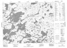 052O05 Zionz Lake Topographic Map Thumbnail 1:50,000 scale