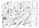 052O07 Kawinogans Lake Topographic Map Thumbnail 1:50,000 scale