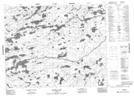 052O11 Mcvicar Lake Topographic Map Thumbnail 1:50,000 scale