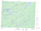 052P04 Coles Lake Topographic Map Thumbnail 1:50,000 scale