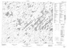 053A09 Sagiminnis Lake Topographic Map Thumbnail 1:50,000 scale