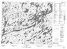 053A16 Wapikopa Lake Topographic Map Thumbnail 1:50,000 scale