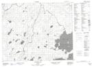 053B12 Windigo Lake Topographic Map Thumbnail 1:50,000 scale