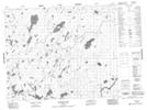 053B16 Wachusk Lake Topographic Map Thumbnail 1:50,000 scale