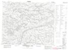 053D10 Cherrington Lake Topographic Map Thumbnail 1:50,000 scale