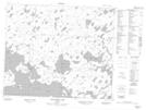 053H13 Sandybank Lake Topographic Map Thumbnail 1:50,000 scale