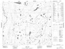 053K16 Umisko Lake Topographic Map Thumbnail 1:50,000 scale