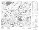 053L01 Mistuhe Lake Topographic Map Thumbnail