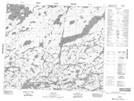 053L03 Opom Lake Topographic Map Thumbnail 1:50,000 scale