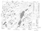 053M03 Whitemud Lake Topographic Map Thumbnail 1:50,000 scale