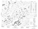 053M06 Schwatka Lake Topographic Map Thumbnail 1:50,000 scale