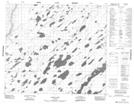 053M08 Wilsie Lake Topographic Map Thumbnail 1:50,000 scale