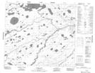 053M15 Hawes Lake Topographic Map Thumbnail 1:50,000 scale