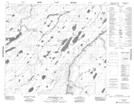 053N12 Kinosewkenaw Lake Topographic Map Thumbnail