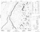 054C07 Caruso Lake Topographic Map Thumbnail 1:50,000 scale