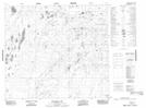 054C08 Robidoux Lake Topographic Map Thumbnail 1:50,000 scale