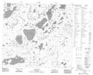 054D15 Myre Lake Topographic Map Thumbnail 1:50,000 scale