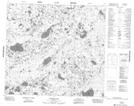 054E02 Mistake Lake Topographic Map Thumbnail 1:50,000 scale