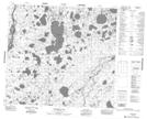 054E04 Embleton Lake Topographic Map Thumbnail
