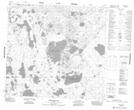 054E13 Gresham Lake Topographic Map Thumbnail