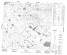 054L04 Knight Lake Topographic Map Thumbnail 1:50,000 scale