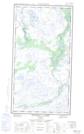 054L10W Nowell Lake Topographic Map Thumbnail 1:50,000 scale