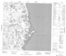 054M07 Hubbart Point Topographic Map Thumbnail 1:50,000 scale