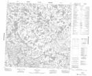 054M11 Vinsky Lake Topographic Map Thumbnail 1:50,000 scale