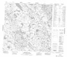 054M13 Mikolash Lake Topographic Map Thumbnail 1:50,000 scale