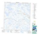 055E03 Napajut Lake Topographic Map Thumbnail 1:50,000 scale