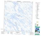055E14 Tootyak Lake Topographic Map Thumbnail 1:50,000 scale