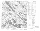 055L01 Southern Lake Topographic Map Thumbnail 1:50,000 scale