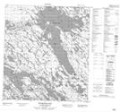 055M07 Macquoid Lake Topographic Map Thumbnail