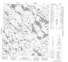 055M15 Andrews Lake Topographic Map Thumbnail 1:50,000 scale