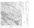 055N01 Meliadine Lake Topographic Map Thumbnail 1:50,000 scale