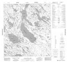 055N08 Mcmanaman Lake Topographic Map Thumbnail 1:50,000 scale