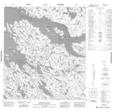 055N14 Bowser Island Topographic Map Thumbnail 1:50,000 scale
