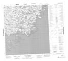 055O09 Cape Silumiut Topographic Map Thumbnail 1:50,000 scale