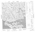 055O10 Hanbury Island Topographic Map Thumbnail