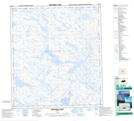 055O13 Richard Lake Topographic Map Thumbnail 1:50,000 scale