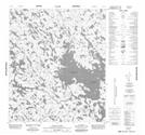 056C14 Lunan Lake Topographic Map Thumbnail