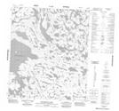 056D12 Whitehills Lake Topographic Map Thumbnail 1:50,000 scale