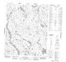 056E12 Nanau Lake Topographic Map Thumbnail 1:50,000 scale