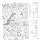 056O10 Frost Lake Topographic Map Thumbnail