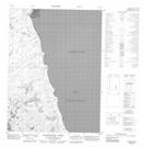 056P16 Ujarattaak Point Topographic Map Thumbnail 1:50,000 scale