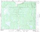 062K16 Whitewater Lake Topographic Map Thumbnail
