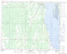 062N16 Sagemace Bay Topographic Map Thumbnail