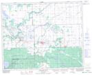 063D11 Porcupine Plain Topographic Map Thumbnail 1:50,000 scale