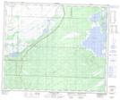 063F11 Pasquia Lake Topographic Map Thumbnail 1:50,000 scale
