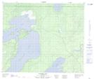 063J04 Talbot Lake Topographic Map Thumbnail 1:50,000 scale